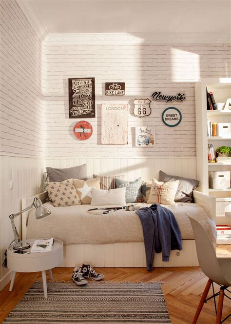 decoracin habitacin juvenil chico|Las 106 mejores ideas para decorar dormitorios。